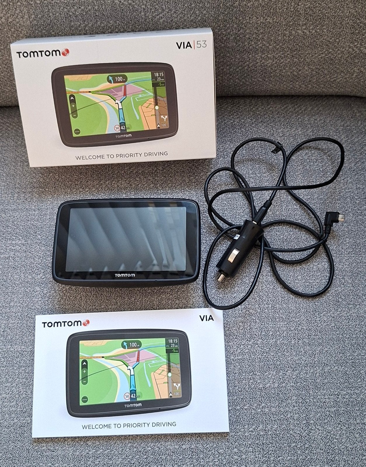 TomTom VIA 53 Europa., Ophalen of Verzenden, Zo goed als nieuw