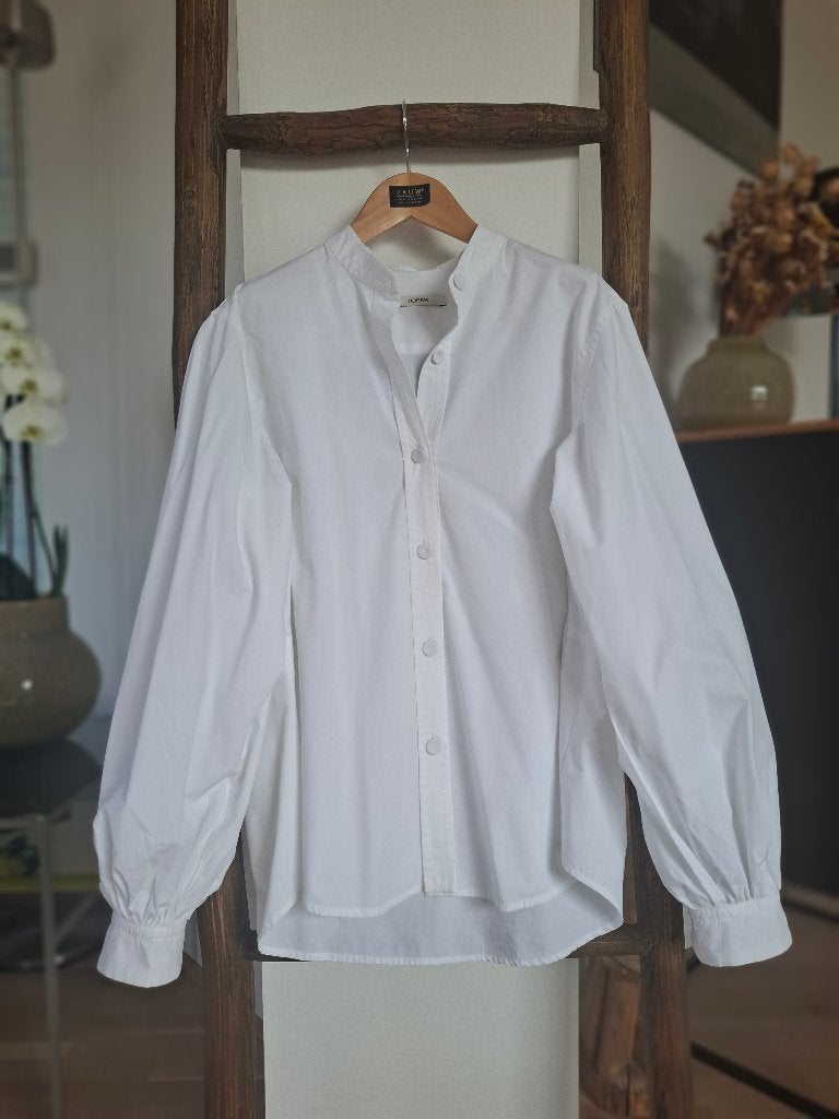 Odeeh blouse maat 38/40 twv € 450 nieuw, Maat 38/40 (M), Verzenden, Wit, Pauw