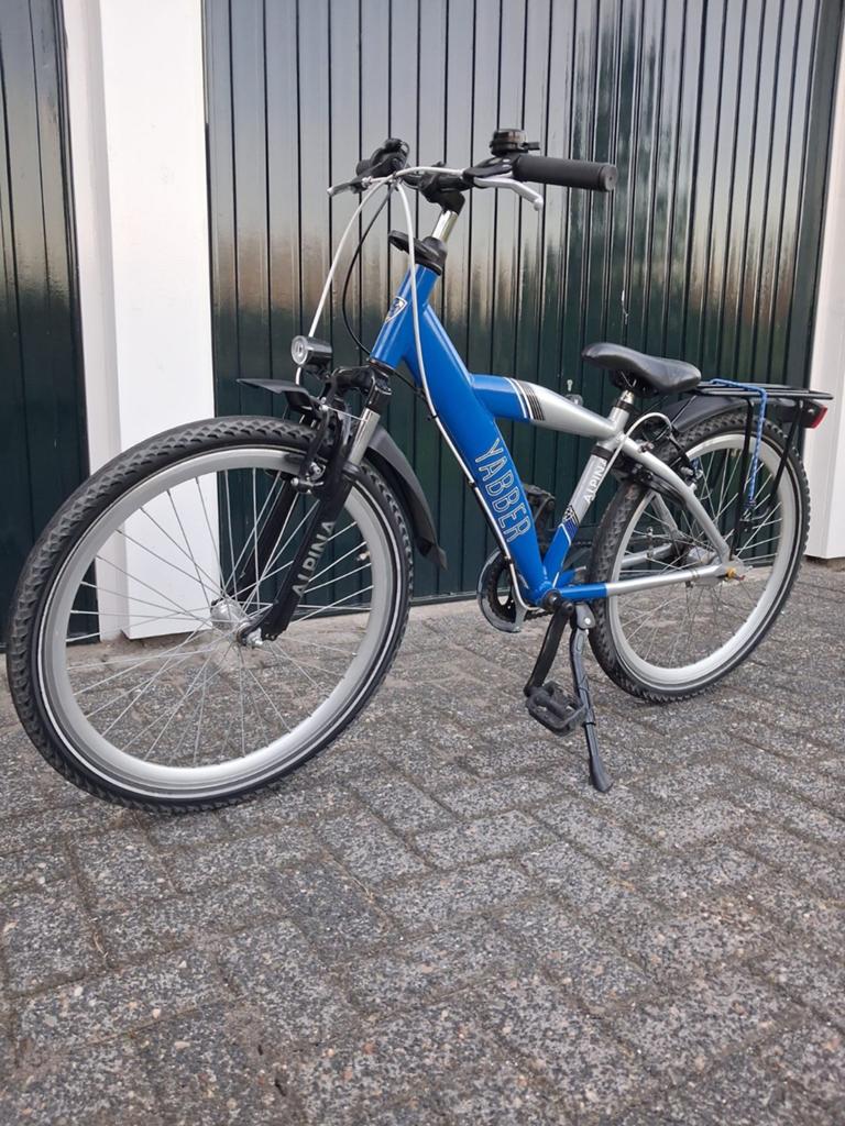 Alpina yabber 24 inch met 3 versnellingen., Fietsen en Brommers, Ophalen, Terugtraprem, 24 inch, Zo goed als nieuw