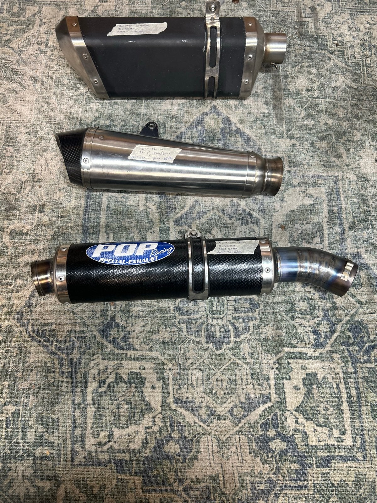POP Racing Special Exhaust uitlaat - Nette staat, Motoren, Ophalen of Verzenden, Gebruikt
