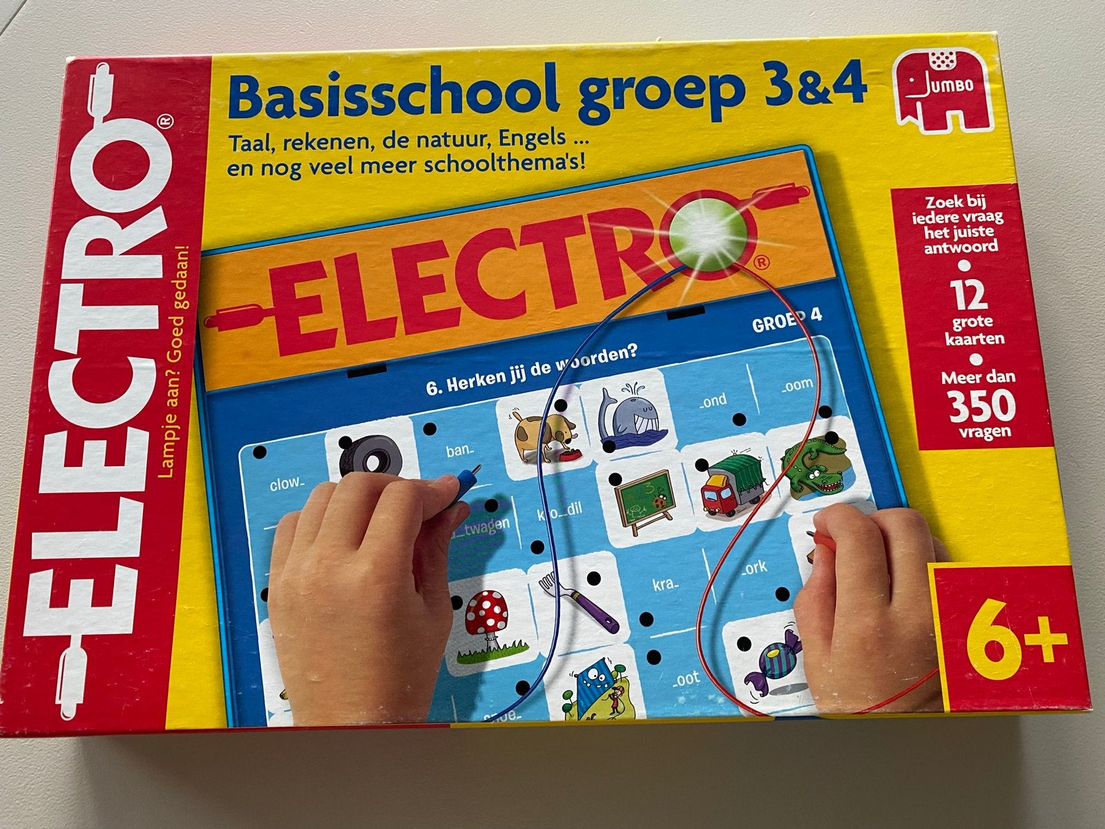 Jumbo Electro Basisschool Groep 3 & 4 Educatief Spel, Ophalen of Verzenden, Zo goed als nieuw, Elektronica, Met licht