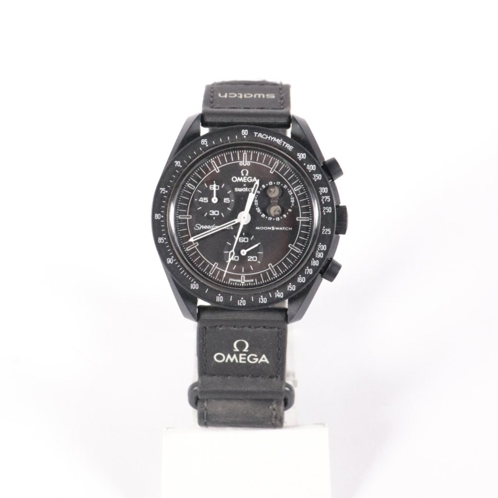 Swatch x Omega Mission to the Moonphase - Zeer Nette Staat, Sieraden, Tassen en Uiterlijk, Horloges | Heren, Swatch, Gebruikt