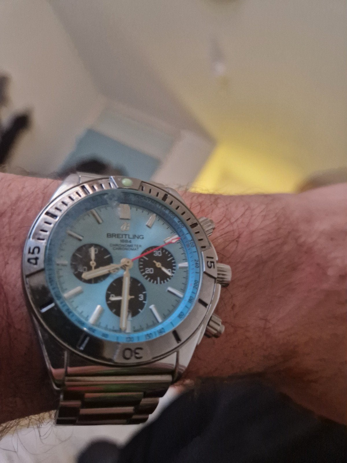 Breitling ophalen landgraaf, Ophalen of Verzenden, Zo goed als nieuw, Staal, Breitling