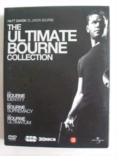 The Bourne Identity 1 2 3 (originele dvd's) trilogy, Engels, Nederlands, Actiethriller, Ophalen of Verzenden