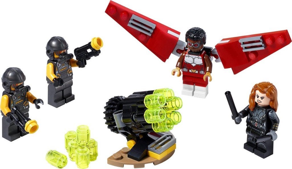 40418 LEGO Marvel: Falcon & Black Widow duoteam -Nieuw!!, Marvel, Lego, Nieuw, Ophalen of Verzenden