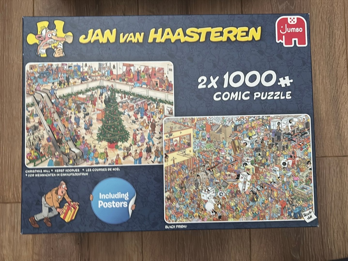 Diverse Jan van Haasteren puzzels te ruil, Ophalen, 500 t/m 1500 stukjes, Zo goed als nieuw