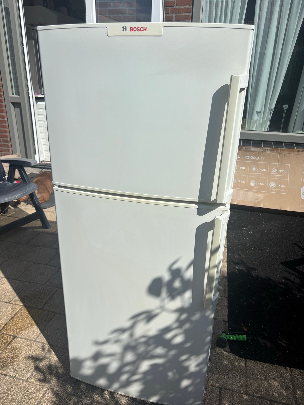 Bosch Koelvriescombinatie - Energieklasse A, Ophalen, 150 tot 200 liter, Gebruikt, Met aparte vriezer