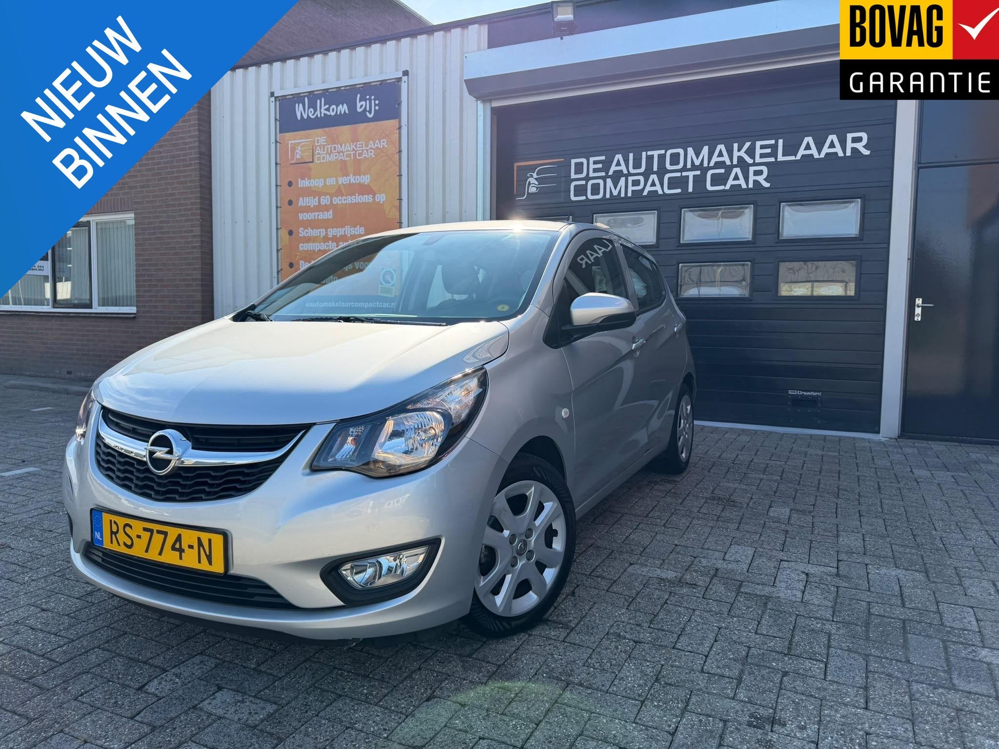Opel KARL 1.0 ecoFLEX Edition | SLECHTS 57.712 KM | 2E EIGEN, Voorwielaandrijving, Stof, Gebruikt, Origineel Nederlands