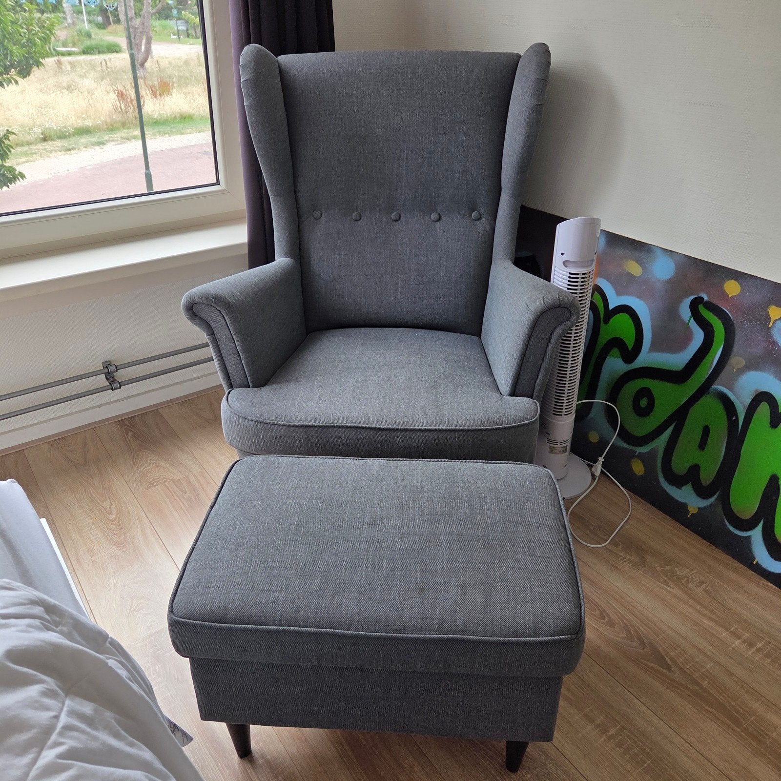 strandmon ikea stoel/fauteuil, Ophalen, Zo goed als nieuw, Eenpersoons, Minder dan 150 cm
