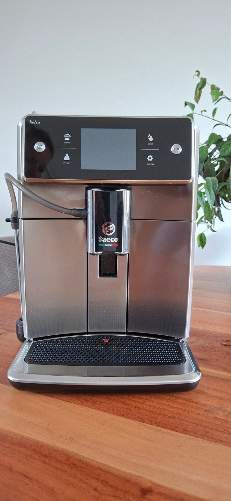 Saeco Xelsis Deluxe Luxe Koffieautomaat - 20 Koffiesoorten, Witgoed en Apparatuur, Koffiezetapparaten, Ophalen, Gebruikt, Koffiemachine