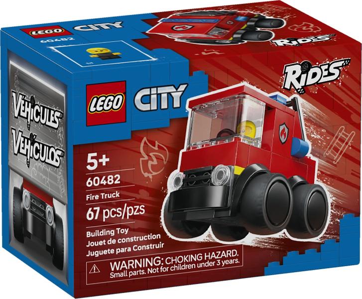 Lego City set 60482 Voertuigen – Brandweerwagen, City, Lego, Nieuw, Ophalen of Verzenden