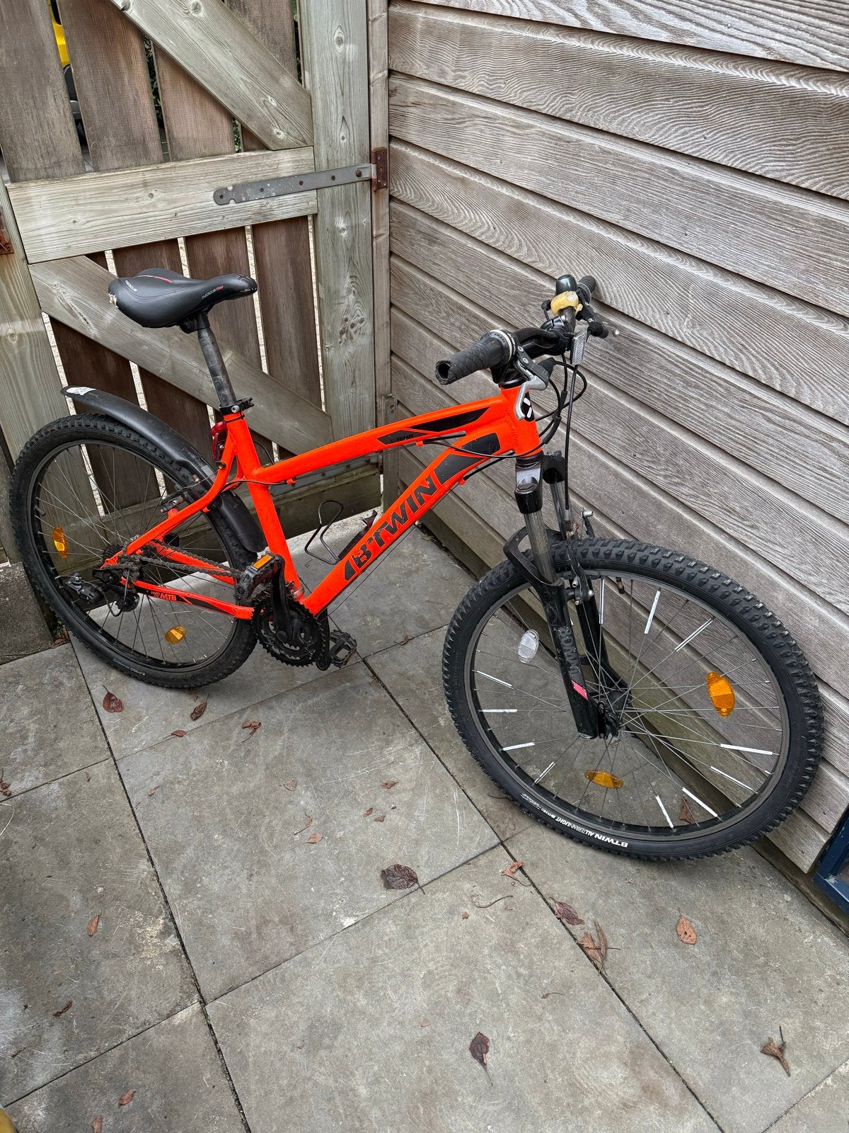 B'Twin mountainbike 26 inch - derailleur defect, Hardtail, Ophalen, Gebruikt, Overige merken