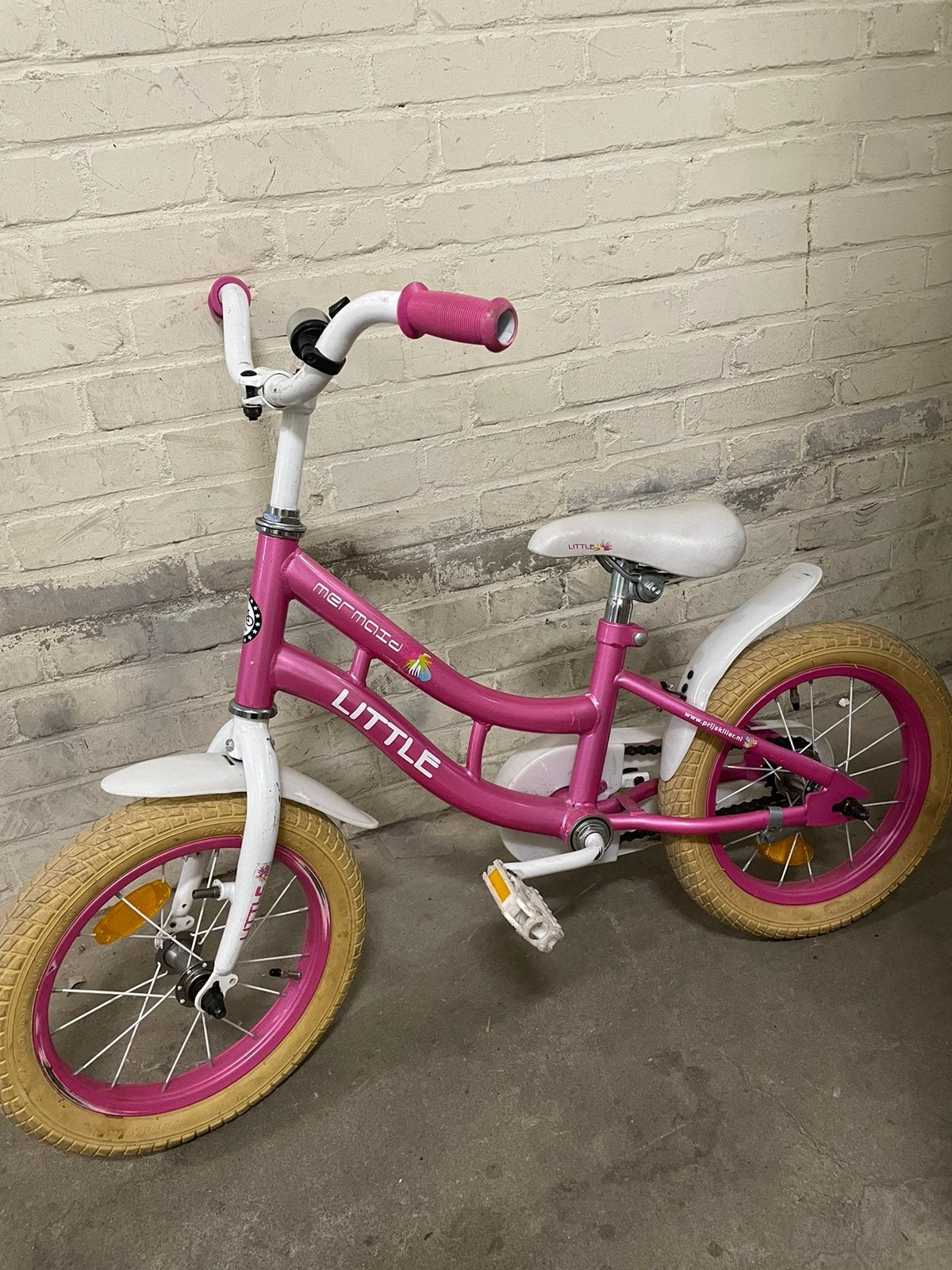 Kinderfiets €40, Ophalen, Zo goed als nieuw, Minder dan 16 inch