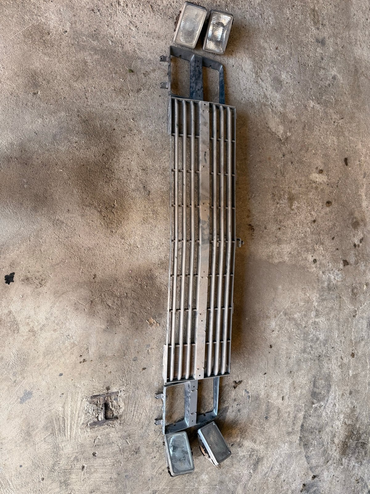 Chevrolet K30 Grille met Koplampen en Grille Lampen, Auto-onderdelen, Ophalen, Gebruikt, Chevrolet