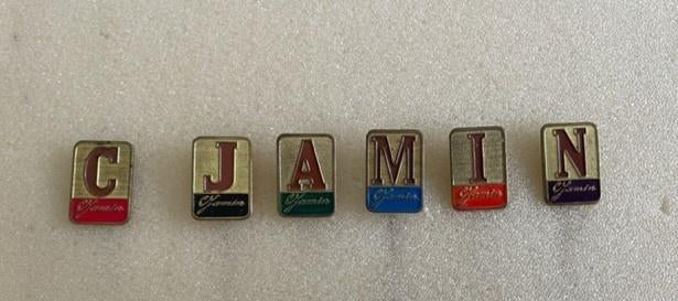 speldjes JAMIN serie, Verzamelen, Speldjes, Pins en Buttons, Ophalen of Verzenden, Gebruikt, Overige onderwerpen