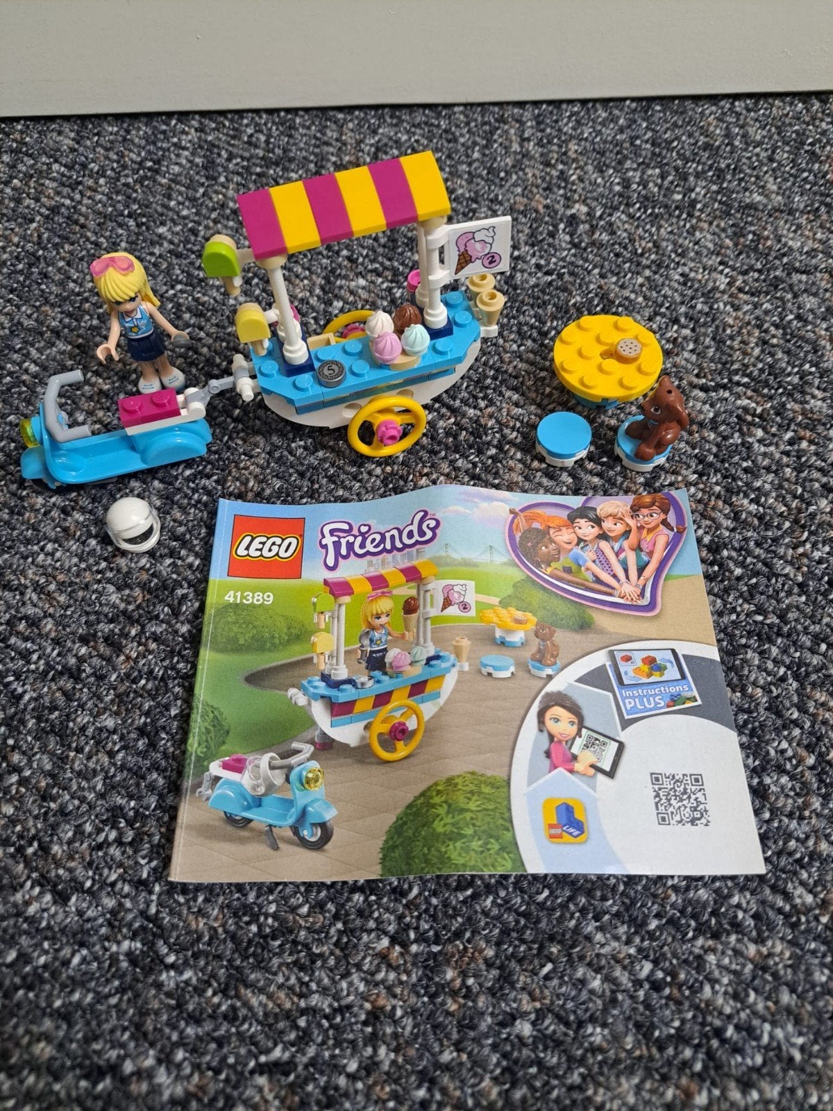 Lego Friends 41389 IJskar - 99% compleet, Ophalen, Gebruikt