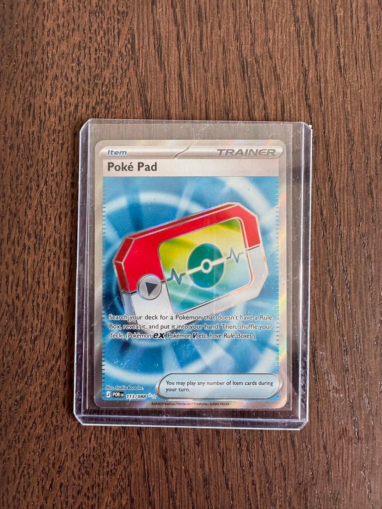Pokemon Perfect Order Poké Pad 113/088, Ophalen of Verzenden, Nieuw, Losse kaart, Foil