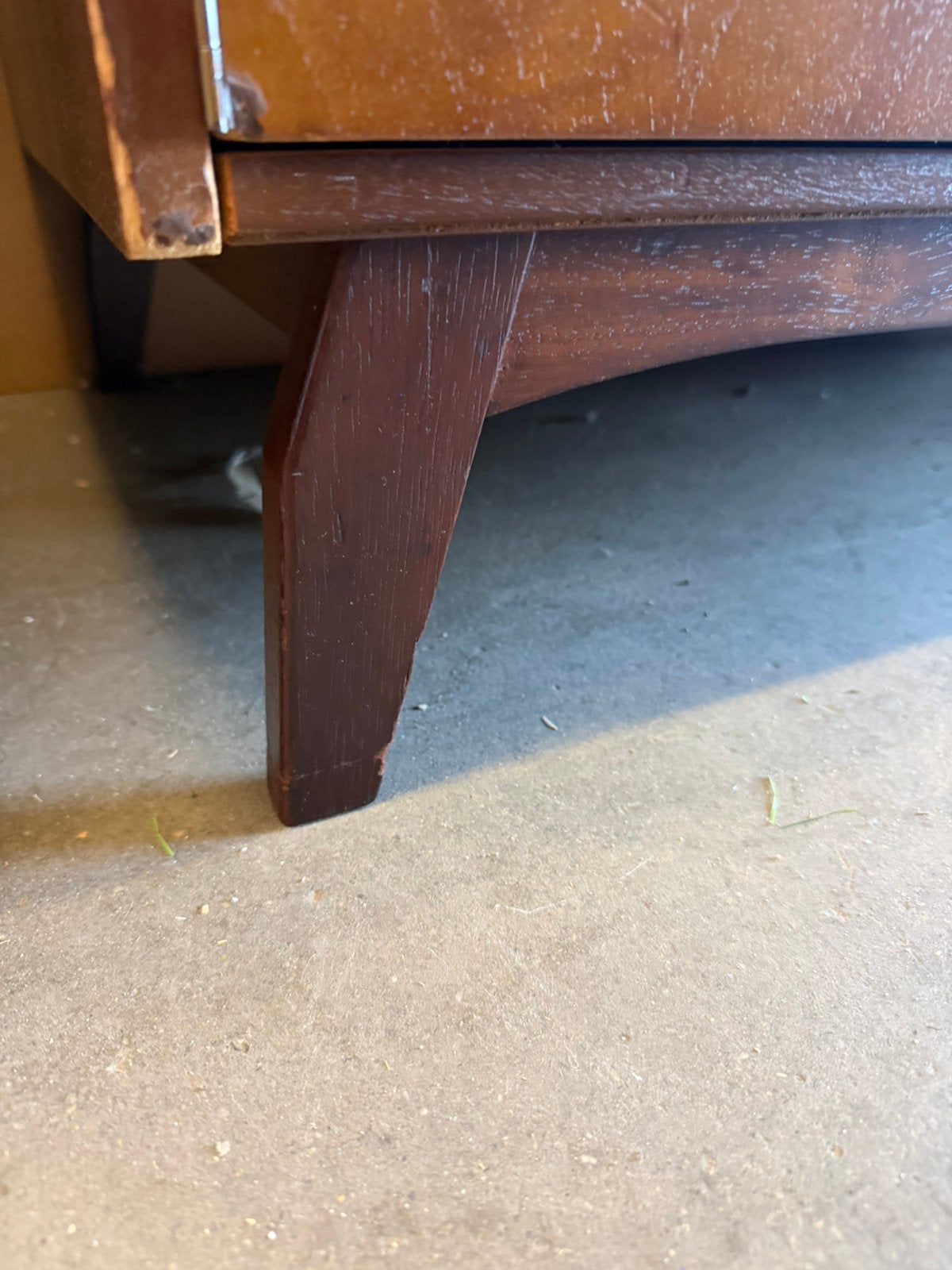 Vintage linnenkast 3-deurs met lades | retro op pootjes, Ophalen, 100 tot 150 cm, Vintage, Zo goed als nieuw