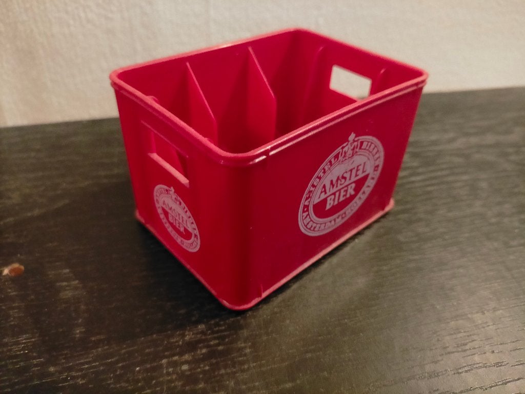 Klein Amstelbier kratje, Ophalen of Verzenden, Gebruikt, Overige merken