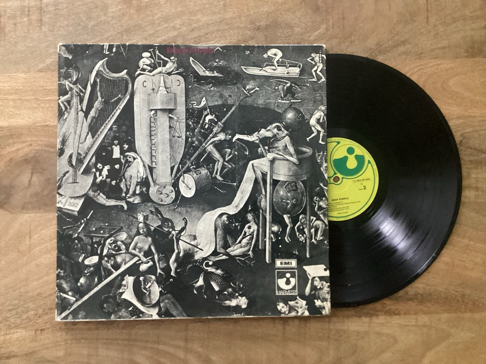 Deep Purple - Deep Purple (LP) 1969, Germany, Ophalen of Verzenden, 12 inch