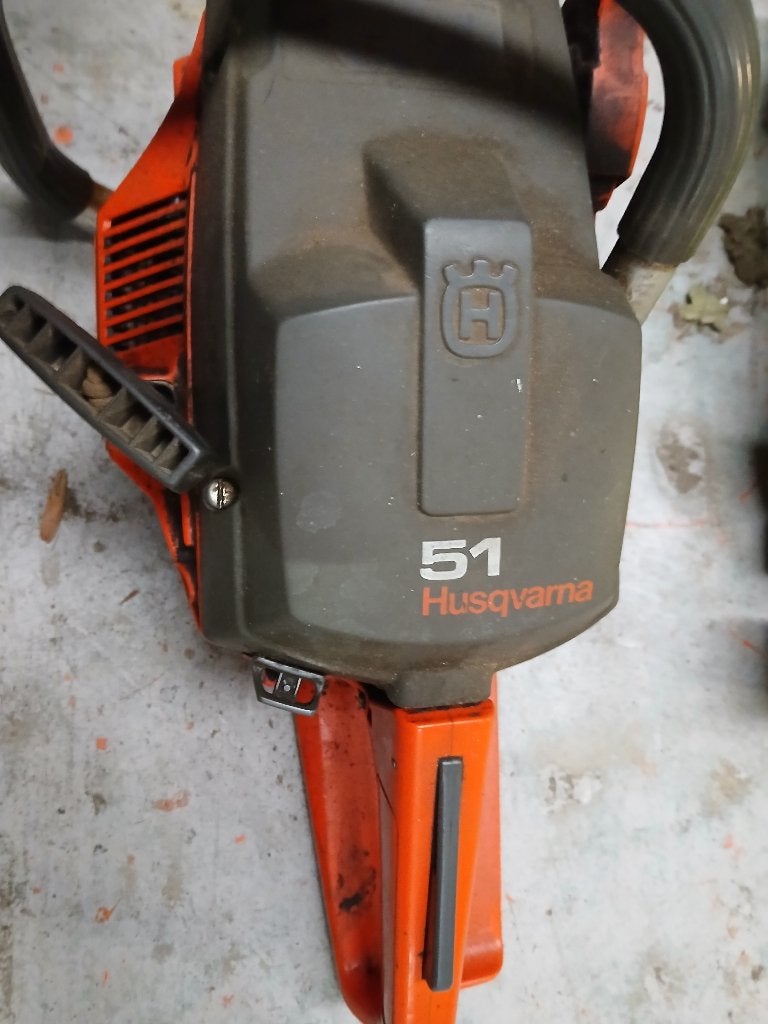 husqvarna kettingzaag 51, Tuin en Terras, Hand-tuingereedschap, Ophalen, Gebruikt, Husqvarna