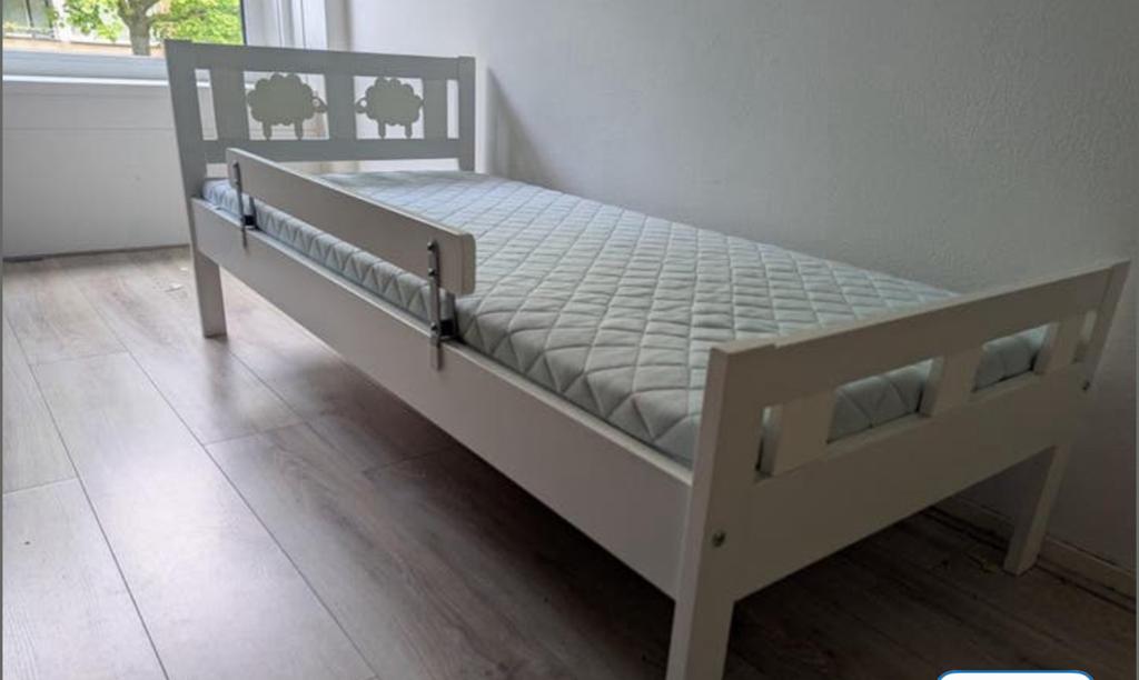 Kouter bed, Ophalen of Verzenden, Zo goed als nieuw, 180 cm of meer, 85 tot 100 cm
