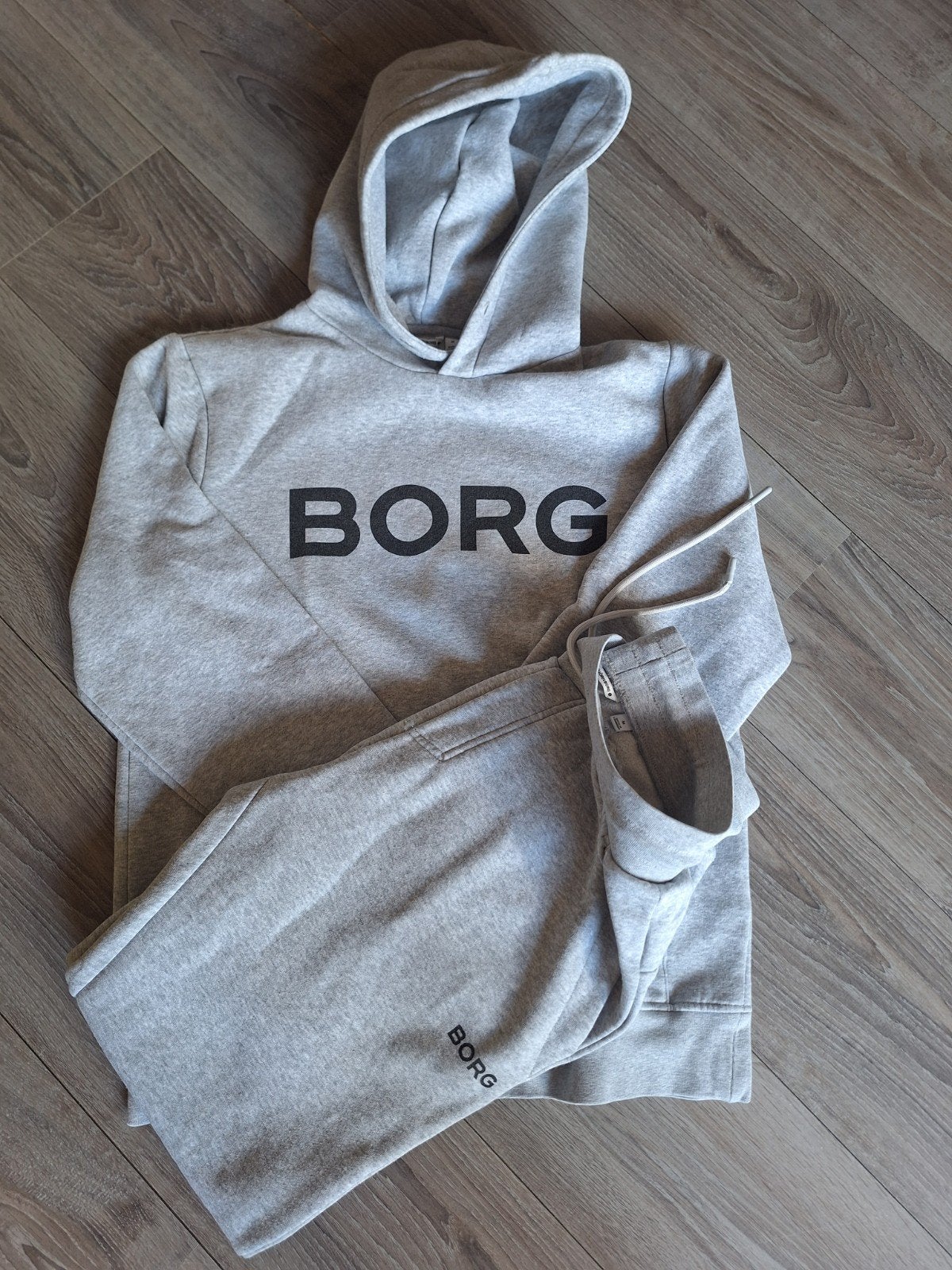 Björn Borg Trainingspak - Hoodie en Joggingbroek Maat M, Maat 48/50 (M), Ophalen of Verzenden, Grijs, Björn Borg