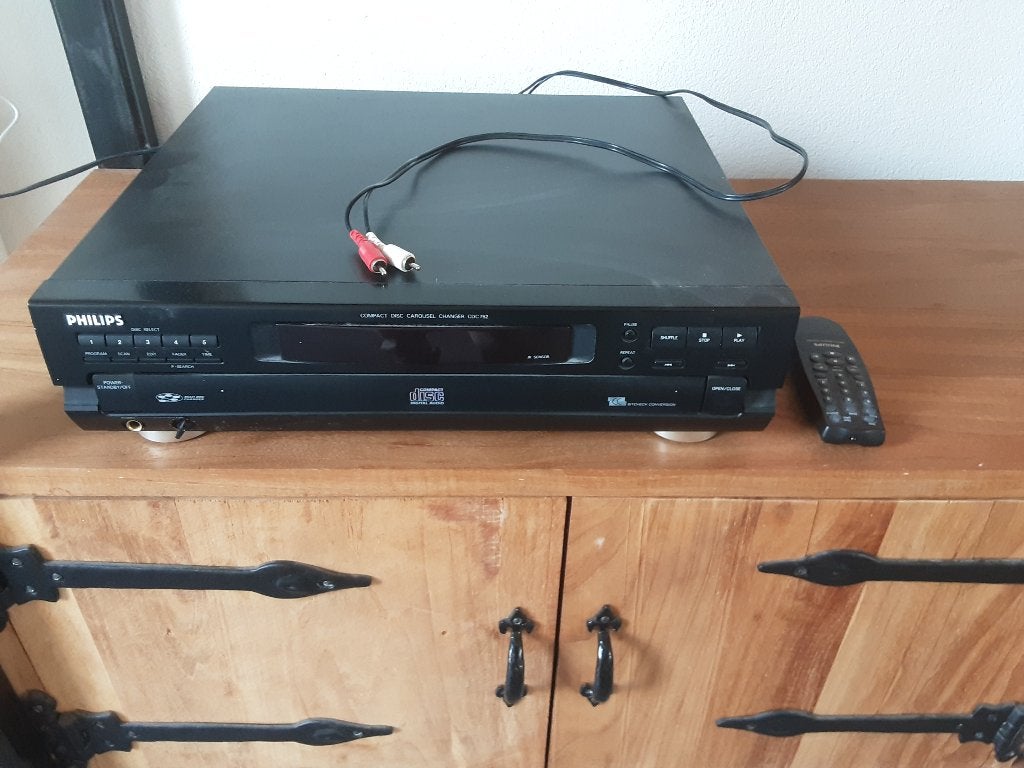 Philips 5 cd wisselaar met ab, Ophalen, Gebruikt, Philips, Wisselaar