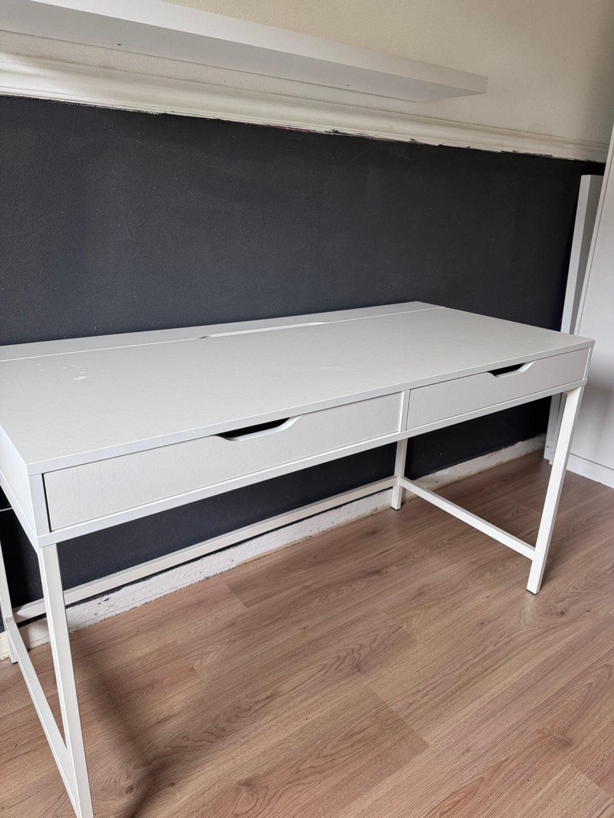 Bureau IKEA ALEX – 132x60x76, Huis en Inrichting, Bureaus, Ophalen, Gebruikt
