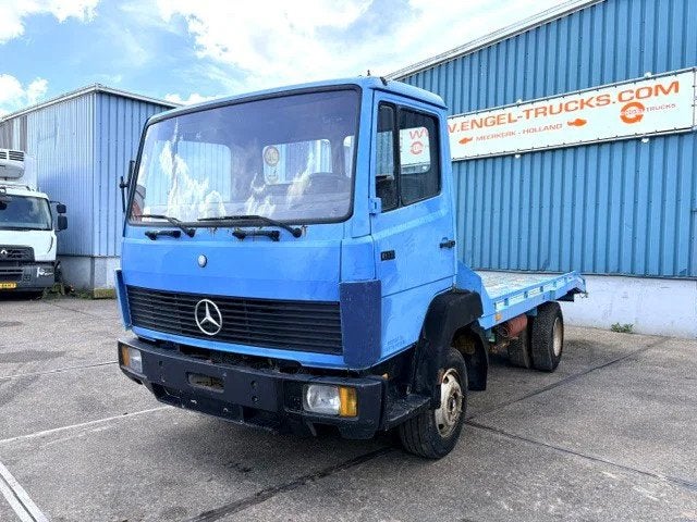 Mercedes-Benz LK 914 (6-CILINDER) RECOVERY TRUCK (FULL STEEL, Achterwielaandrijving, Blauw, Mercedes-Benz, Bedrijf