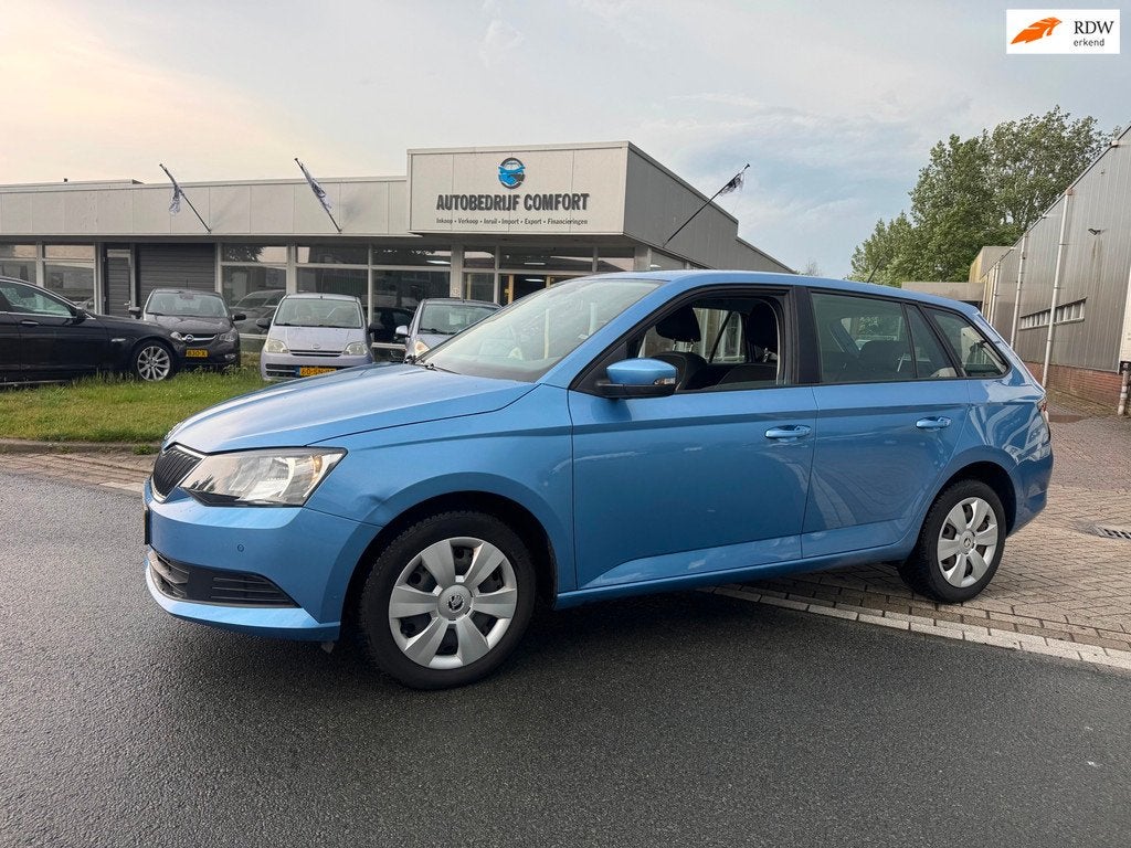 Skoda Fabia Combi 1.4 TDI Ambition Businessline, Voorwielaandrijving, Gebruikt, Blauw, 1422 cc