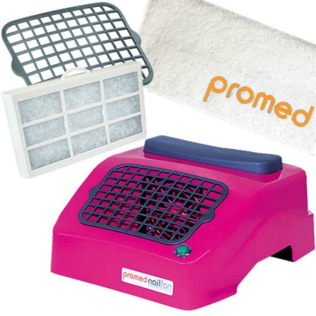 PROMED nagel afzuiger, ROZE. GRATIS PROMED handdoek!, Nieuw, Ophalen of Verzenden, Toebehoren, Handen en Nagels