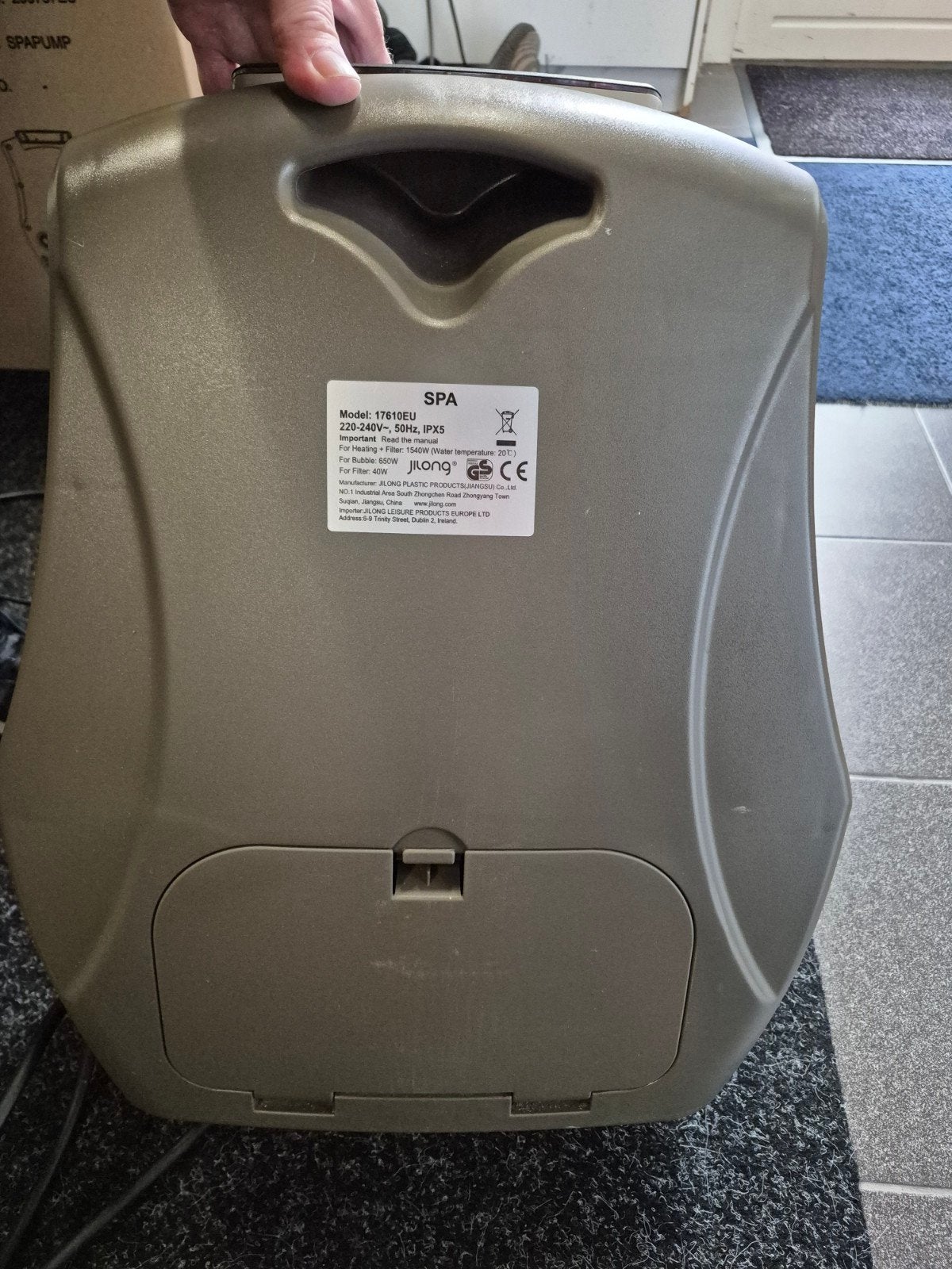 Avenli pomp voor opblaasbare jacuzzi - Zo goed als nieuw, Ophalen of Verzenden, Zo goed als nieuw, Zwembadpomp