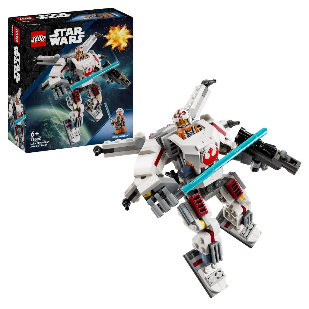 LEGO Star Wars 75390 Luke Skywalker X-Winf mecha 195dlg, Star Wars, Lego, Nieuw, Ophalen of Verzenden