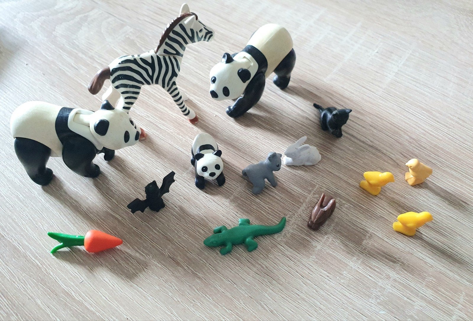 Playmobil dieren: panda's, zebra, krokodil en meer!, Kinderen en Baby's, Speelgoed | Playmobil, Ophalen of Verzenden, Gebruikt