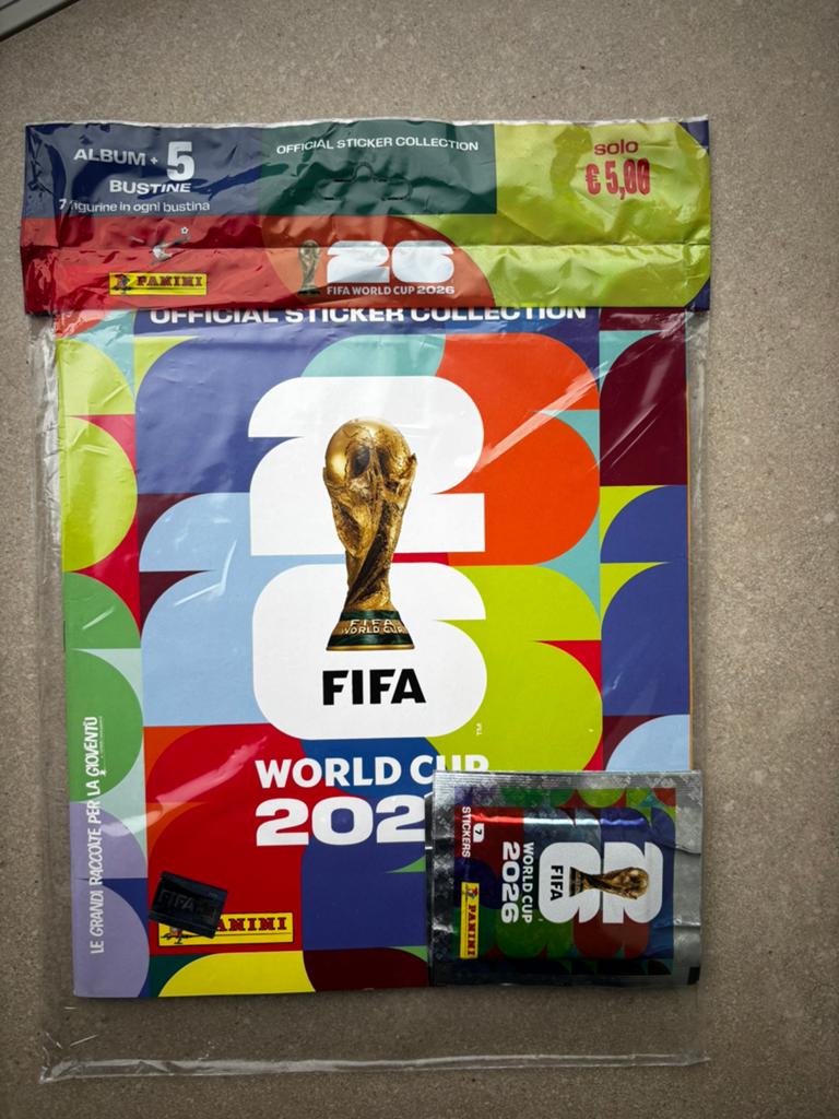 Panini World Cup 2026 (IT) starter pack, Ophalen of Verzenden, Nieuw, Sticker