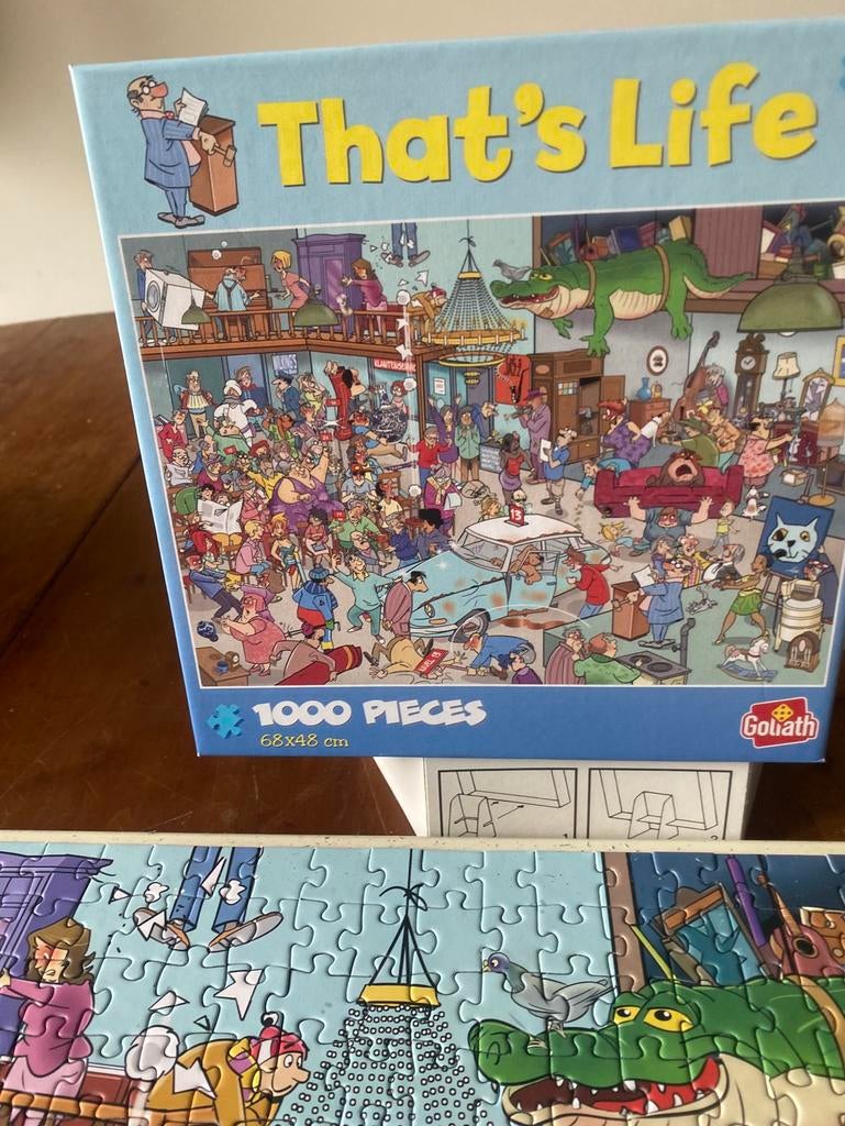 Puzzel that’s life, Hobby en Vrije tijd, Ophalen of Verzenden, 500 t/m 1500 stukjes, Zo goed als nieuw