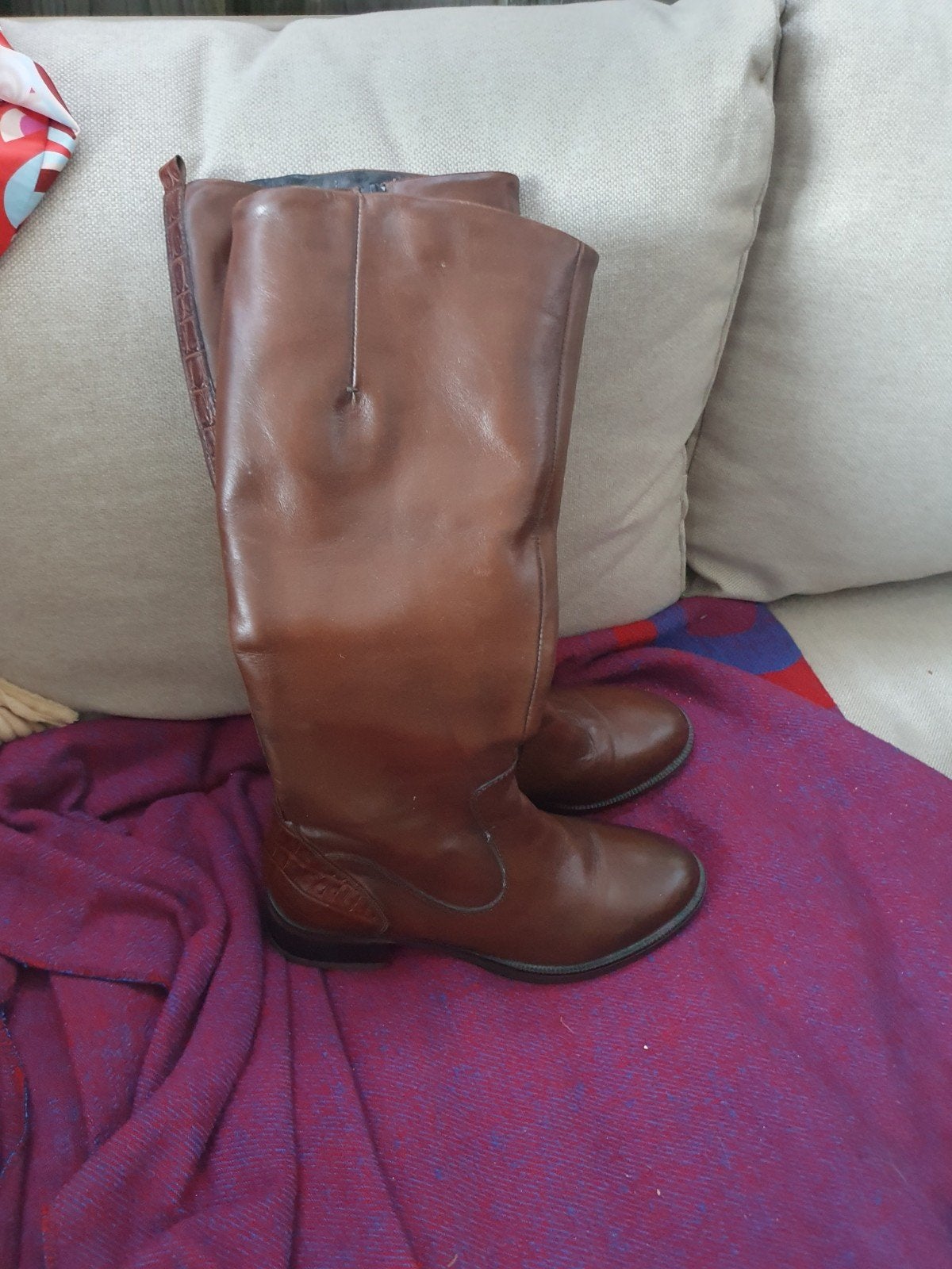 Te koop bruine laarzen maat 39 Carmens Freeflex, Ophalen of Verzenden, Zo goed als nieuw, Bruin, Hoge laarzen