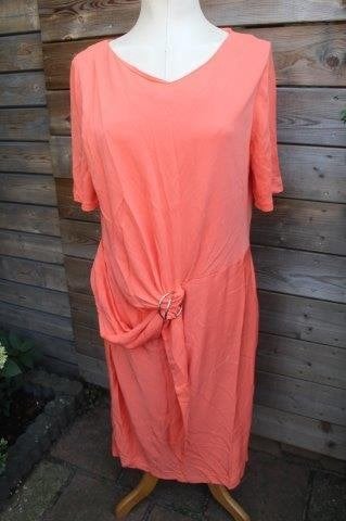 Jurk Marccain oranje mt N6 (XL-44) Nieuw Vaste prijs, Maat 42/44 (L), Nieuw, Oranje, Ophalen of Verzenden