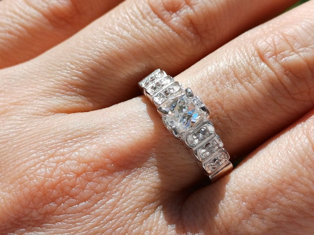 Vanoli - 925 zilveren ring met witte topaas maat 18,75, Daiva1973@hotmail.com, Vanoli, Nieuw, Ophalen of Verzenden