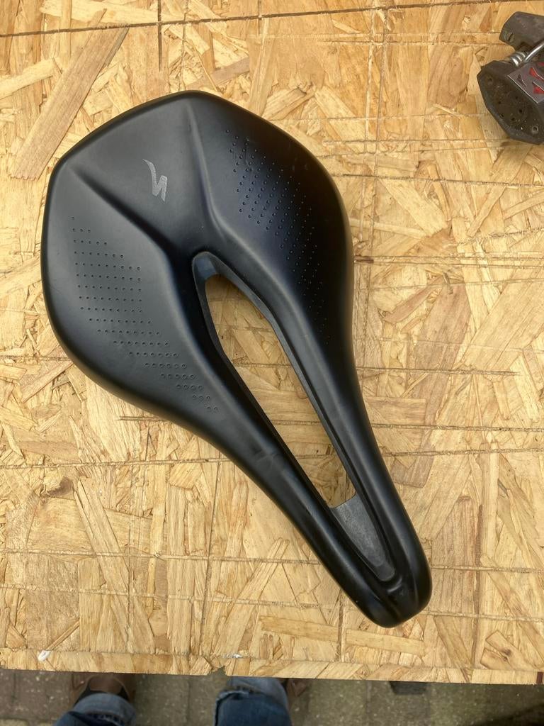 Specialized Power Zadel CrMo 143mm, Fietsen en Brommers, Gebruikt, Staal, Ophalen of Verzenden, Zadel