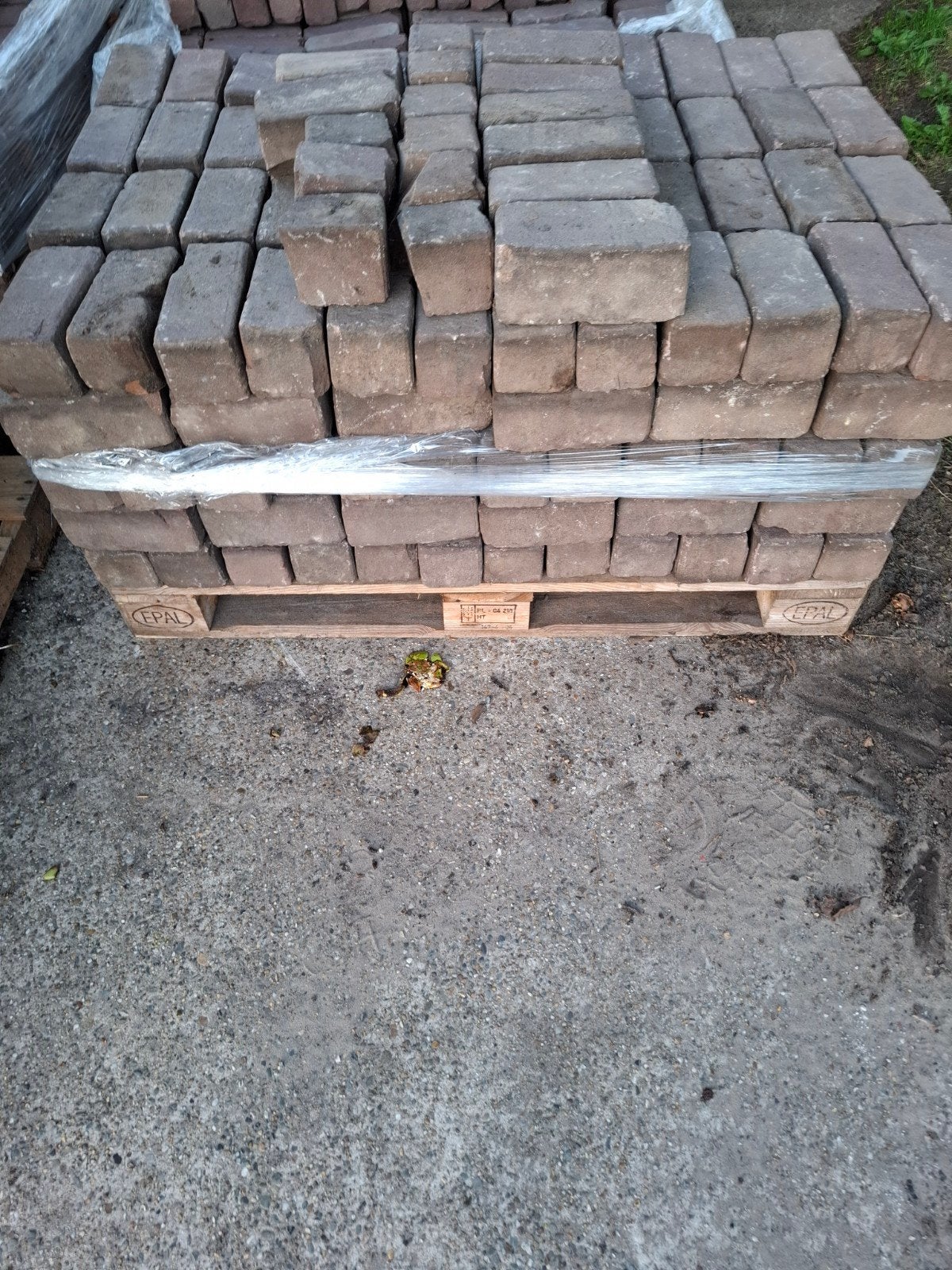 TE KOOP 4,5 M2 GEBAKKEN KLINKERS 10-DUIMERS, Tuin en Terras, Tegels en Klinkers, Ophalen, Gebruikt, Keramiek, Klinkers