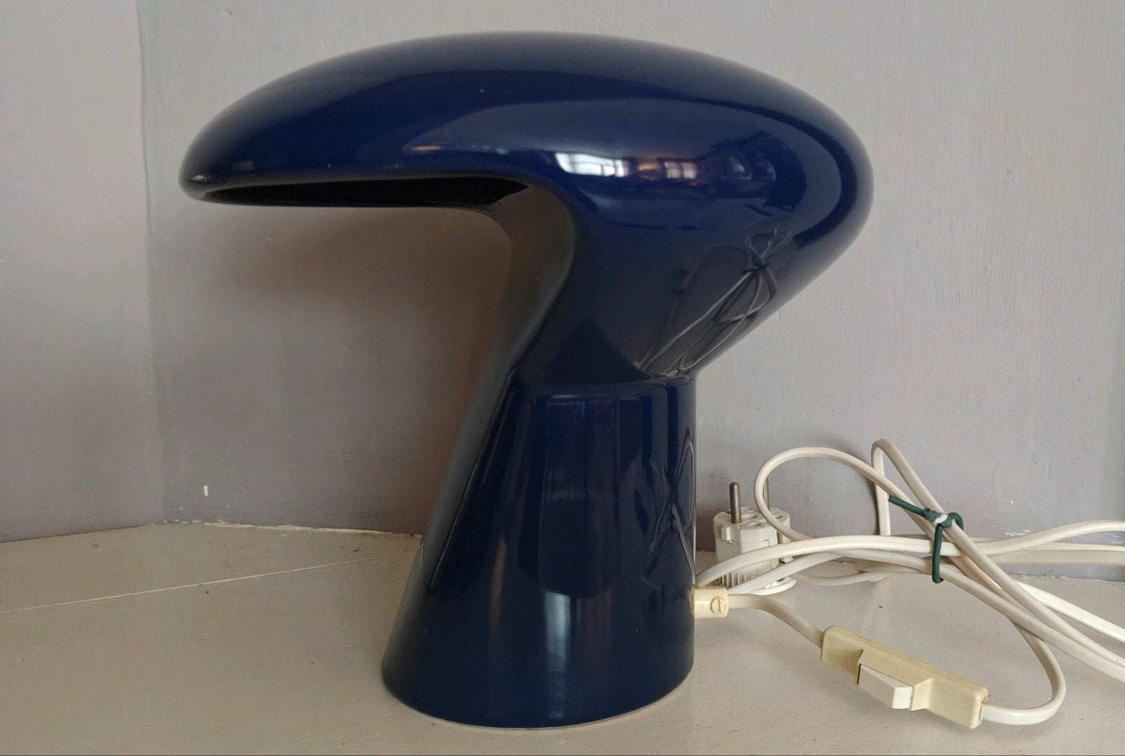 Zeldzame Philips lamp jaren 60/70 Marcello Cuneo, Keramiek, Zo goed als nieuw, Design, Ophalen
