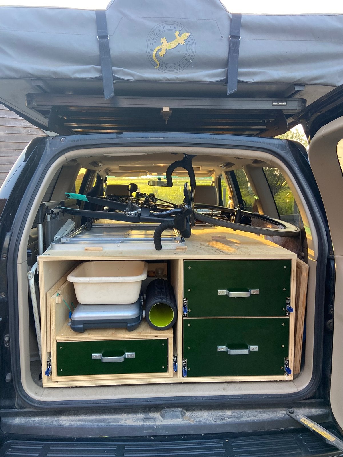 Landcruiser 120 ladesysteem keuken inbouw, Ophalen of Verzenden, Gebruikt