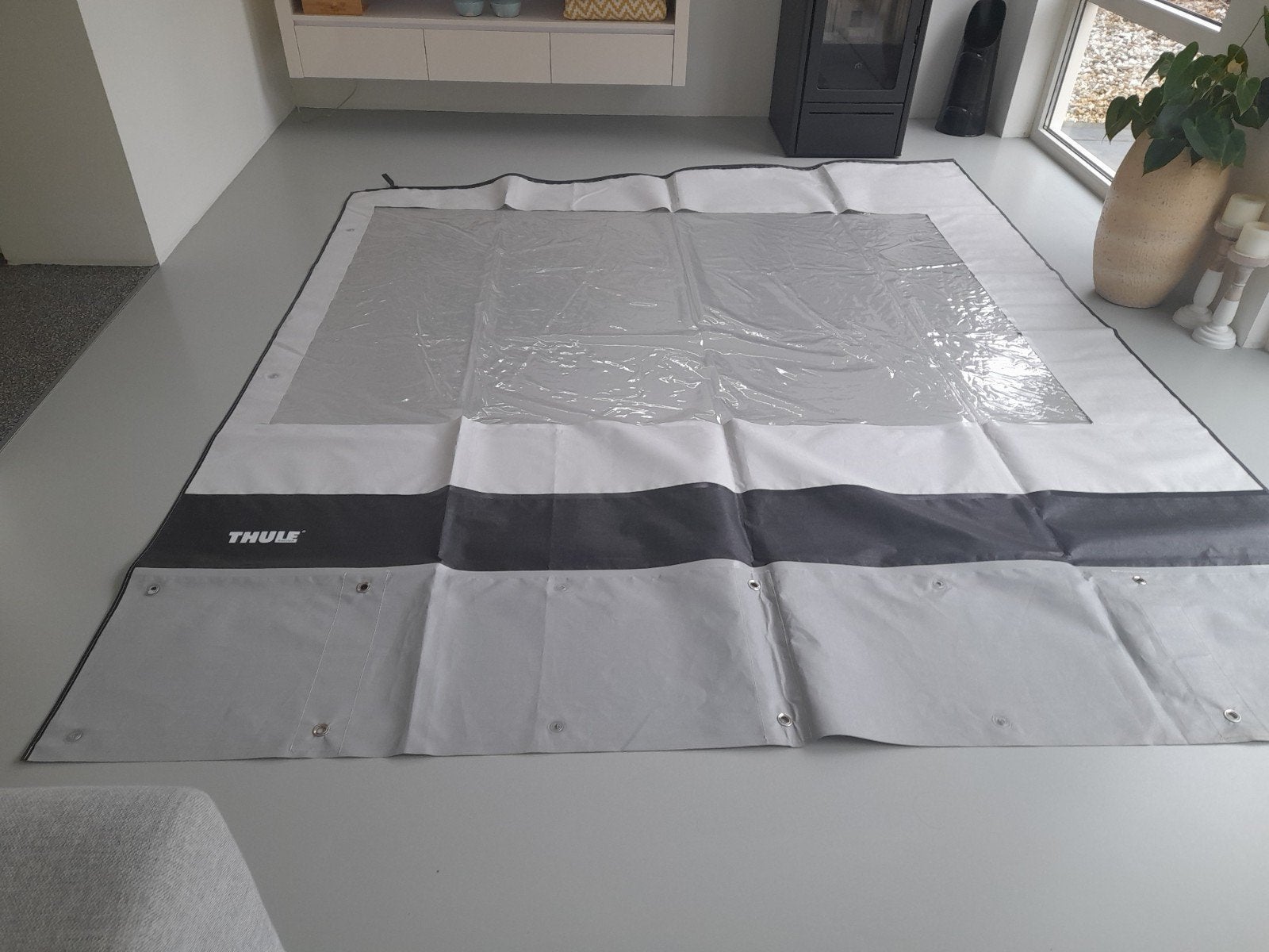 2x Thule Rainblocker Side G2 zijwanden.maat 2.50, Caravans en Kamperen, Ophalen, Zo goed als nieuw