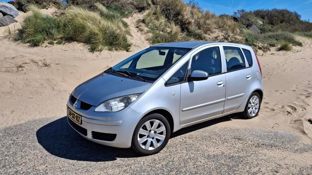 Mitsubishi Colt 1.3 CZ5 AUT 2007 Grijs LPG, Auto's, Mitsubishi, 31 €/maand, Colt, Origineel Nederlands, Particulier