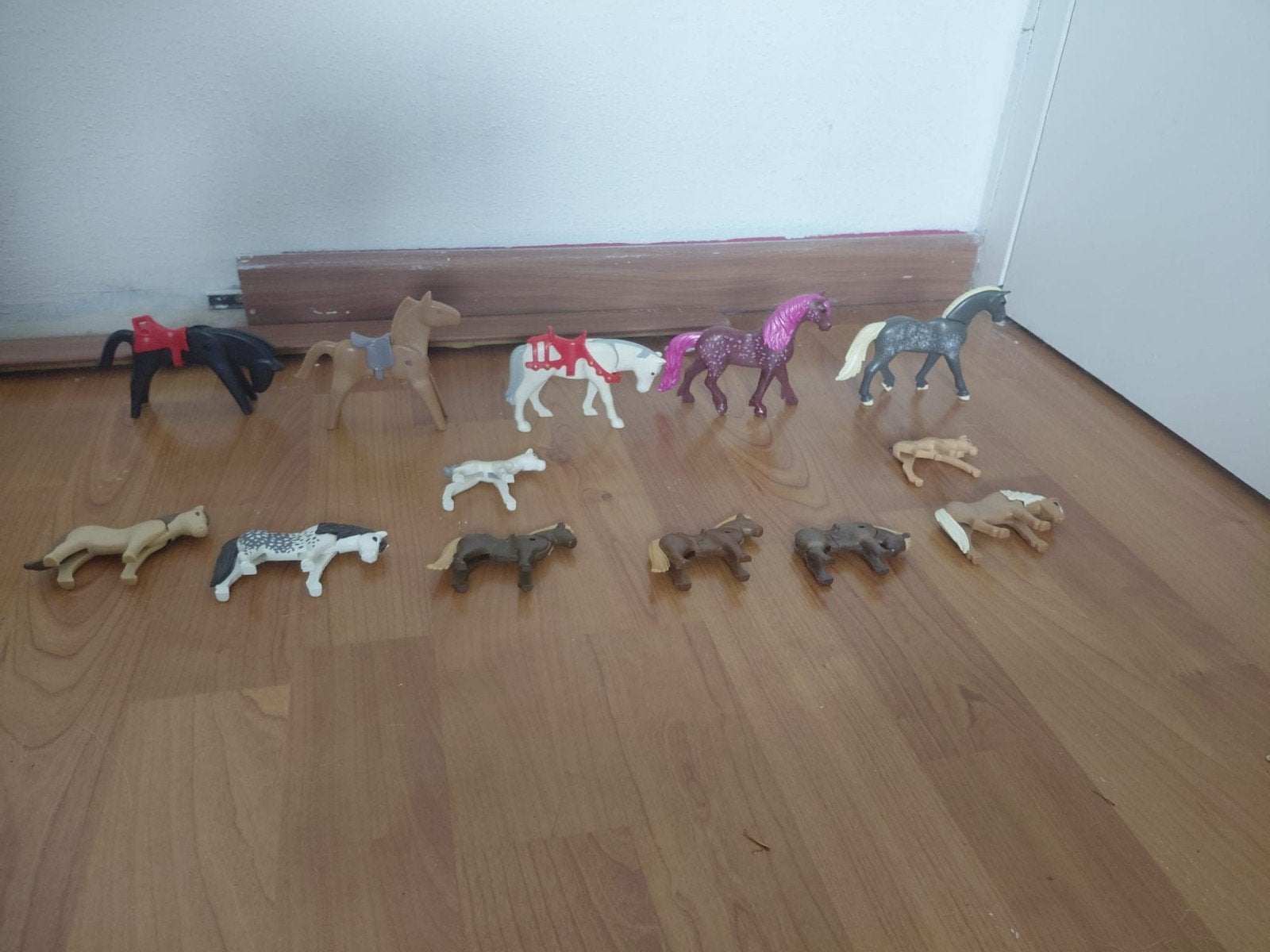 Grote Playmobil paarden en figuren collectie, Gebruikt, Complete set, Ophalen of Verzenden, Country