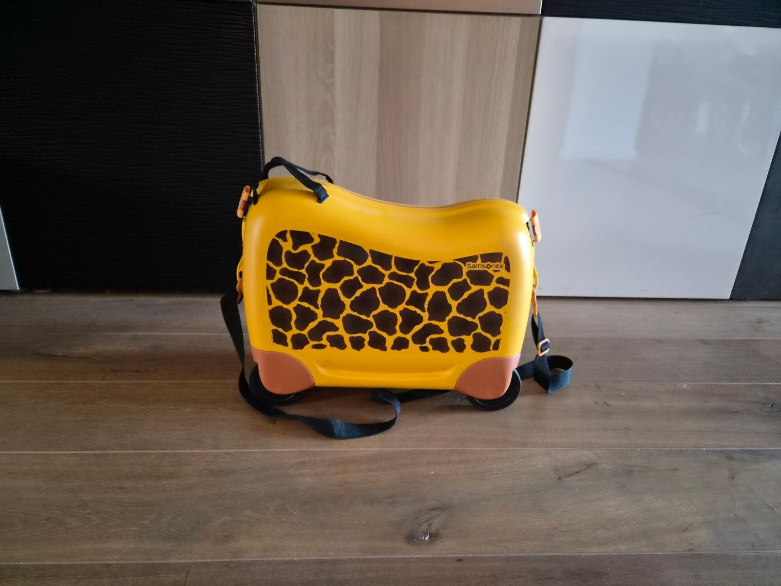 Samsonite kinderkoffer giraffe dream rider, Ophalen of Verzenden, Gebruikt