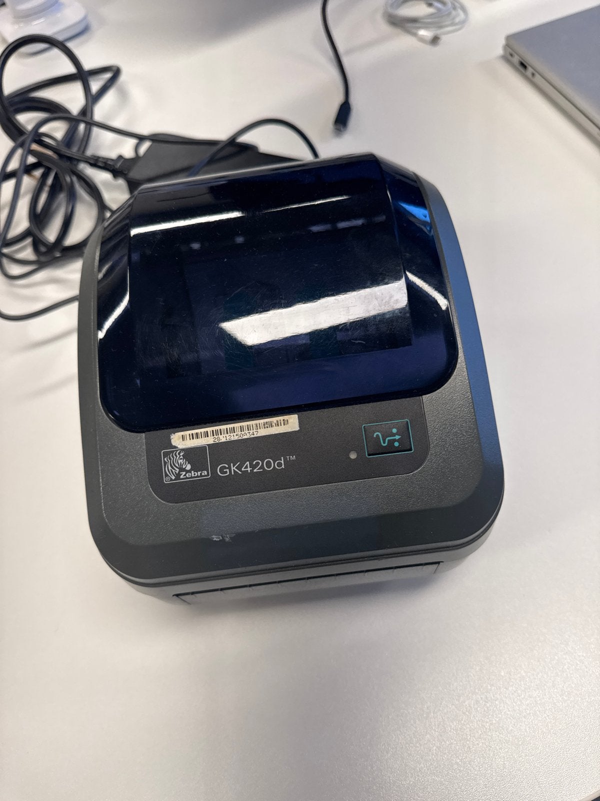 Zebra GK420d Labelprinter - Zo goed als nieuw, Computers en Software, Zwart-en-wit printen, Printer, Ophalen of Verzenden, Zo goed als nieuw