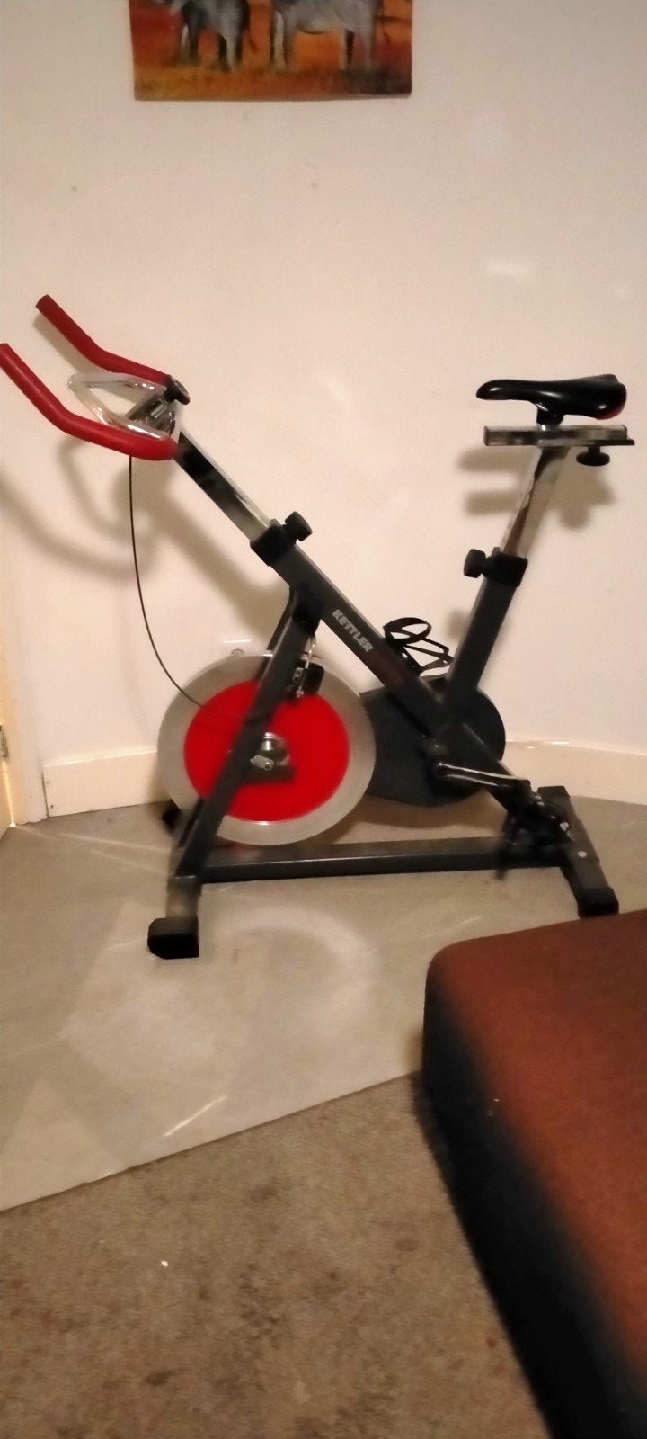 Spinningfiets Kettler, Ophalen, Zo goed als nieuw, Spinningfiets